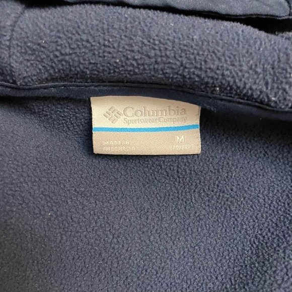 columbia boys fleece‎ jacket medium 10/12 - Picture 6 of 7
